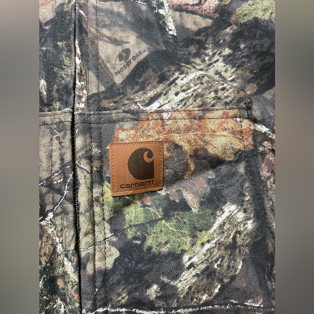 Boys XL camo Carhartt coat